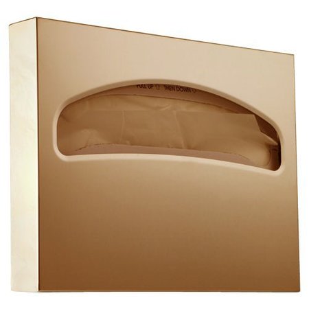 MACFAUCETS Toilet Seat Cover Dispenser In Polished Gold, SCD-4 SCD-4 PG